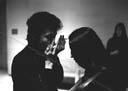 thumbnail of Dylan and Joan Baez backstage