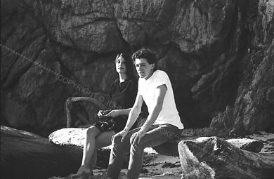 Mimi & Richard Fariña, Carmel, California January 1966